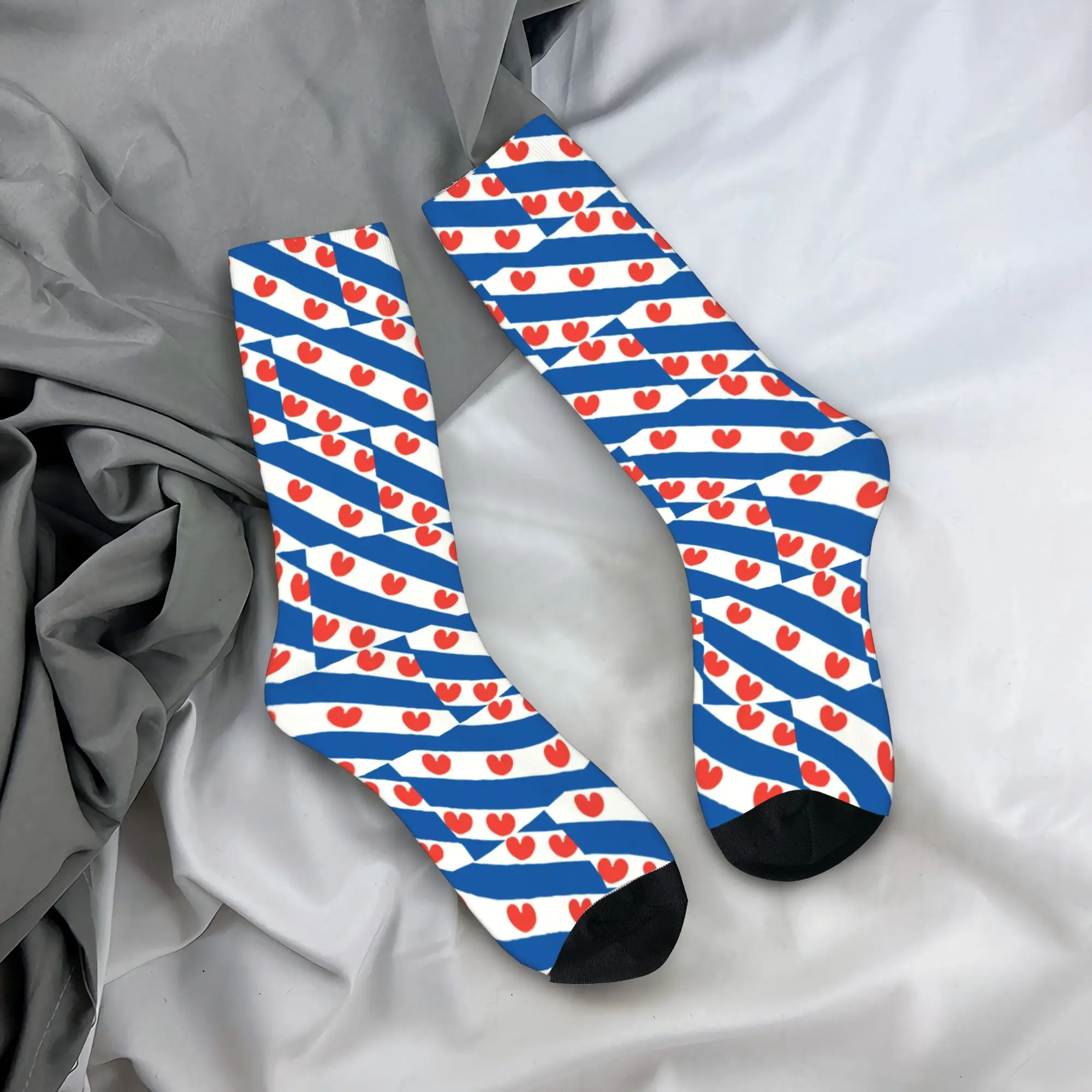 Custom Friesland Flag Men's Cr - Dress Sock Men ulasan dan harga