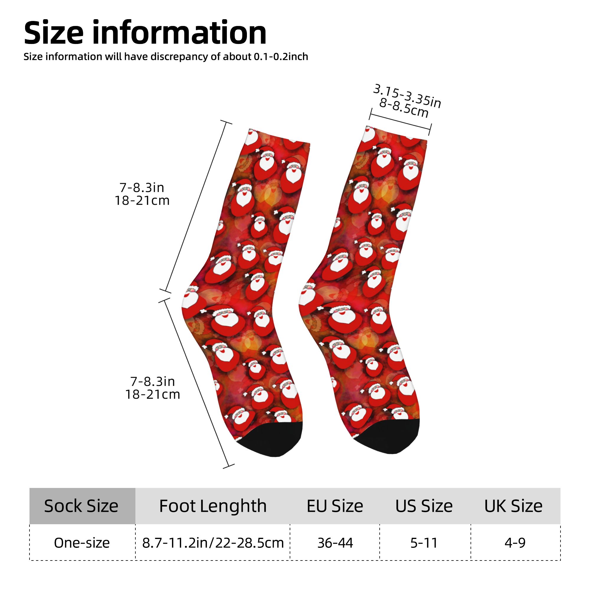 Custom Santa Clause Christmas  - Dress Sock Men ulasan dan harga