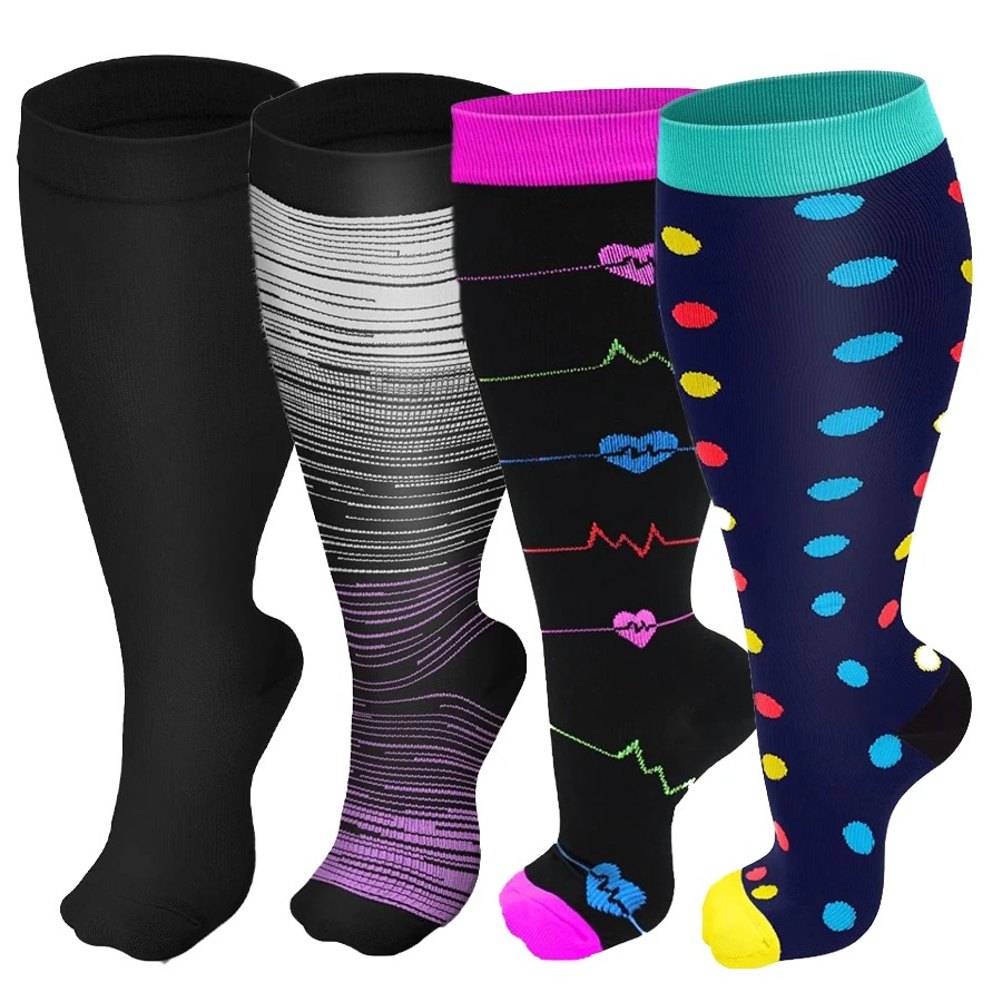 Plus Size Compression Socks fo - Compression Sleeve Calf ulasan dan harga
