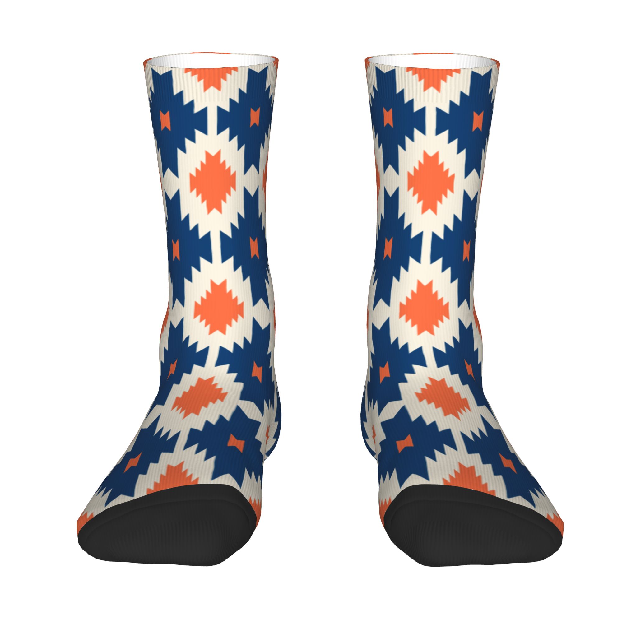 Custom Colorful Aztec Southwes - Dress Sock Men ulasan dan harga