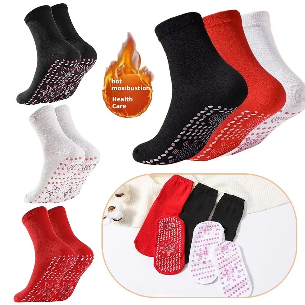 1/3/5pairs Winter Self-Heating - Thermal Sock Winter ulasan dan harga