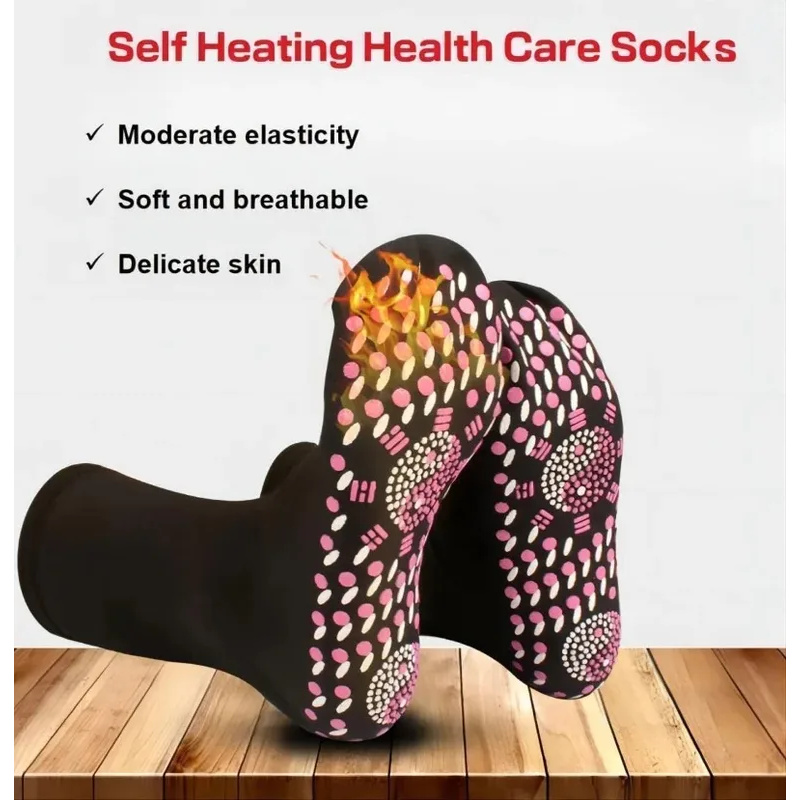 1/3/5pairs Winter Self-Heating - Thermal Sock Winter ulasan dan harga